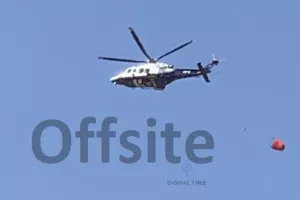 Αεροσκάφος και ελικόπτερο της ΚΔ στα κατεχόμενα- Ευχαριστίες Ακιντζί