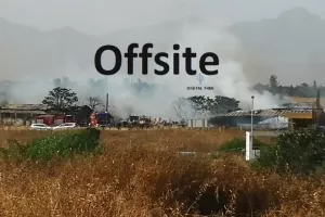 Πυρκαγιά μεταξύ Γερίου -Λατσιών/Εκτεταμένες ζημιές σε υποστατικό (UPD)