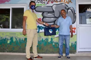 Πάφος FC/Πρόσφερε μάσκες στο Παιδιατρικό τμήμα του Γ.Ν Πάφου 