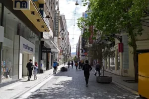 (ΦΩΤΟΣ) Η Αθήνα... χωρίς SMS