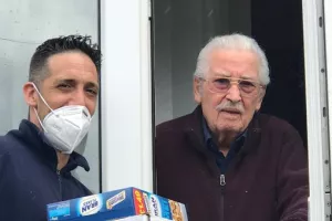 Διανομή τροφίμων σε ευπαθείς Κυπρίους του Ην. Βασιλείου (Φώτος)