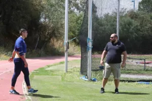 Έπιασαν... δουλειά οι πρώτοι αθλητές (Φώτος)