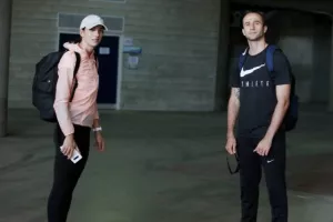 Έπιασαν... δουλειά οι πρώτοι αθλητές (Φώτος)