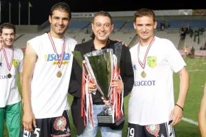 Goal-goal ο Μάκης και κύπελλο η ΑΕΚ!