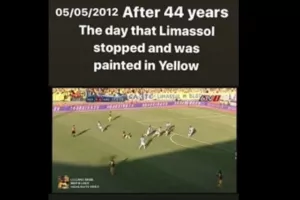 Μπεμπέ/"Βάφτηκε κίτρινη η Λεμεσός"