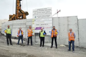 Επιθεώρηση... των έργων για το γήπεδο στο Κολόσσι (Φώτος)
