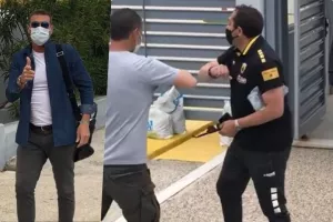 Στο προπονητικό με μάσκες! (βίντεο)