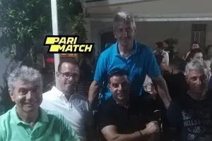 Συνάντηση και μήνυμα στον Πάμπο: "Για το μεγαλείο της Σαλαμίνας" (Φώτος)