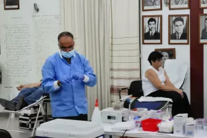 (ΦΩΤΟΣ) Η αιμοδοσία του Δήμου Λύσης 
