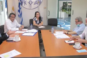 Ο Πρόεδρος ΚΟΑ συναντήθηκε με την Ομοσπονδία Τάε Κβο Ντο