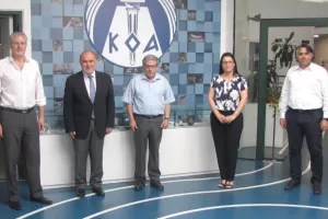 Ο Πρόεδρος ΚΟΑ συναντήθηκε με την Ομοσπονδία Τάε Κβο Ντο