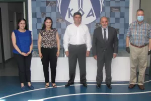 Ο Πρόεδρος ΚΟΑ συναντήθηκε με τον Δήμαρχο Αγίας Νάπας