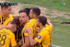 Έκανε... μάγια ο ΛΙΒΑΓΙΑ και η ΑΕΚ στον ΤΕΛΙΚΟ!