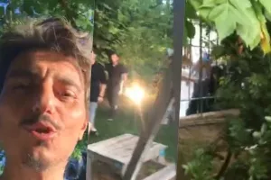 (ΒΙΝΤΕΟ) Επίθεση οπαδών στο σπίτι του Δημήτρη Γιαννακόπουλου!