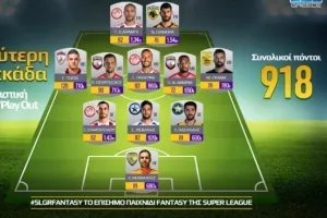 Η καλύτερη 11άδα της 3ης αγωνιστικής των play off και play out