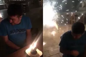 Έσβησε κεράκια ο Αντρίκκος... εν μέσω αποθέωσης (βίντεο)