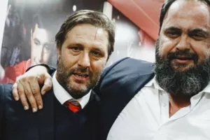 Μαρτίνς σε Μαρινάκη: «Συγχαρητήρια για τα 10 χρόνια πρόεδρε» (Φώτο)