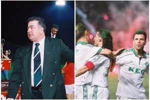 ΞΕΧΩΡΙΣΕ τον τελικό με τα... βαμμένα πράσινα μαλλιά/ "Πετύχαμε μια μεγαλειώδη νίκη" (Φώτος)