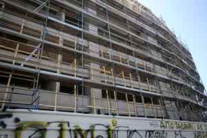 ΑΕΚ: Προχωράει το «ντύσιμο» της Αγιάς Σοφιάς (φώτος)