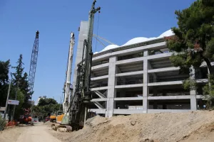 ΑΕΚ: Προχωράει το «ντύσιμο» της Αγιάς Σοφιάς (φώτος)