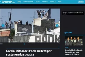 Αποθέωση για τους οπαδούς... της ταράτσας 