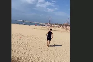 Προπόνηση στην άμμο 