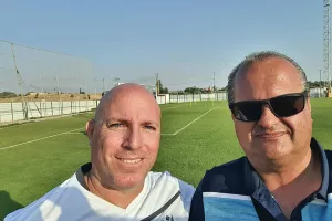 ΦΩΤΟΣ/"Πρώτη προπόνηση στο σπίτι μας" 