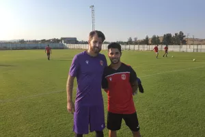 ΦΩΤΟΣ/"Πρώτη προπόνηση στο σπίτι μας" 