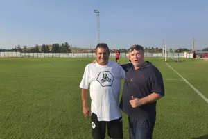 ΦΩΤΟΣ/"Πρώτη προπόνηση στο σπίτι μας" 