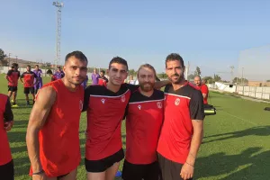 Στιγμές... από την προπόνηση