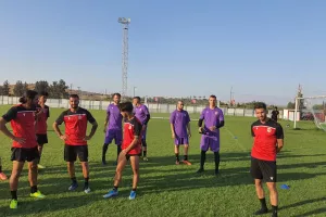 Στιγμές... από την προπόνηση