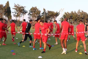 ΦΩΤΟΡΕΠΟΡΤΑΖ από την προπόνηση