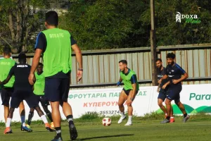 (ΦΩΤΟΡΕΠΟΡΤΑΖ) Η προπόνηση στην Κυπερούντα
