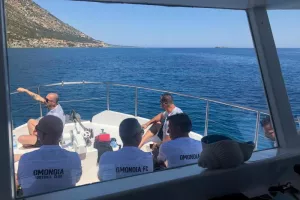 Με θέα το γαλάζιο… τα είπαν 