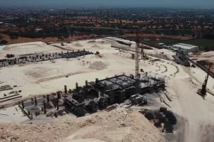 ΒΙΝΤΕΟ με drone/Εντυπωσιακά πλάνα από τη Limassol Arena