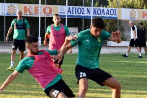 ΦΩΤΟΡΕΠΟΡΤΑΖ από την προπόνηση στην Κυπερούντα