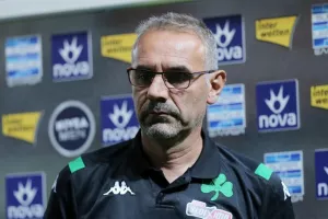 Αγγελίνας: «Πολύ συγκεντρωμένοι για να αντιμετωπίσουμε τον Ολυμπιακό»