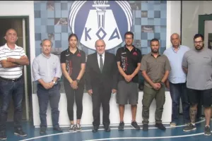 ΚΟΑ/Ο πρόεδρος συναντήθηκε με τη Μαριλένα Μακρή (φώτος)