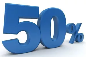 50% - 18 Σεπτεμβρίου