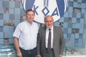 Ο Πρόεδρος του ΚΟΑ συναντήθηκε με την ΠΟΕΠΑ