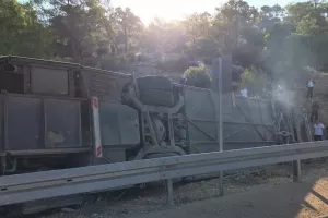 ΠΕΝΤΕ Τούρκοι στρατιώτες νεκροί σε τροχαίο - Έρχονταν Κύπρο (Φώτος/Βίντεο)