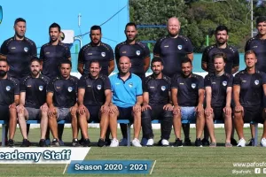 To προπονητικό team της Πάφος FC