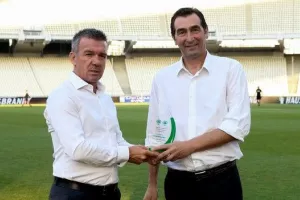 Παναθηναϊκός: Βράβευσε τους πρωταθλητές του βόλεϊ (Φώτος)