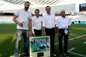 Παναθηναϊκός: Βράβευσε τους πρωταθλητές του βόλεϊ (Φώτος)