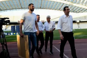 Παναθηναϊκός: Βράβευσε τους πρωταθλητές του βόλεϊ (Φώτος)