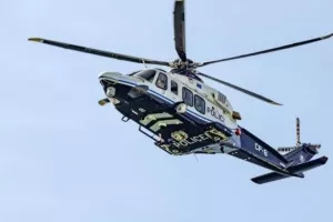Πτώση βαλίτσας από ελικόπτερο Αστυνομίας στην Κύπρο!
