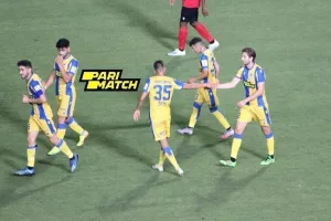 Γαλαζοκίτρινο το φιλικό με Λουντέμο και Τάμαρι (φώτος)