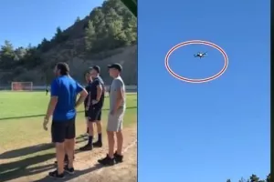DRONE απέσπασε την προσοχή στην Κακοπετριά