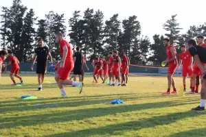 ΦΩΤΟΡΕΠΟΡΤΑΖ από την προπόνηση...