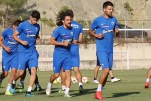 (ΦΩΤΟΣ) Προπόνηση με Πουλλαϊδη και Χαμπουλλά